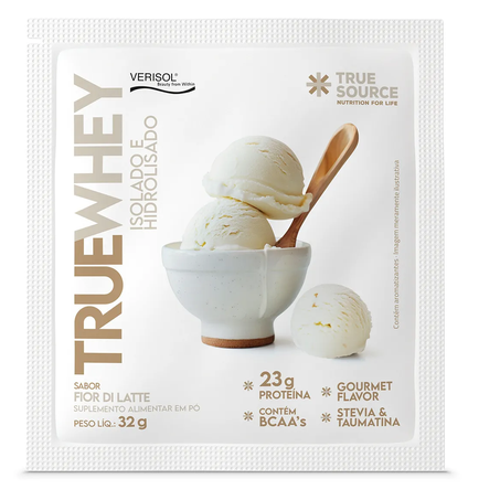True Whey Protein Fior di Latte Sachê 32g