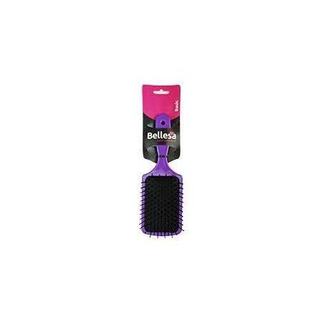 Escova de cabelo bellesa desembaracante raquete flex ref.5384-b