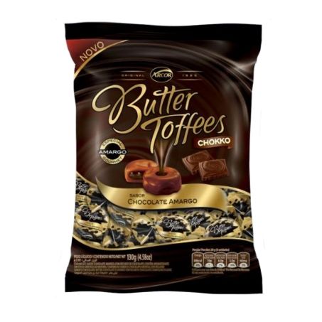 BALA BUTTER TOFFES 130G CHOCOLATE AMARGO