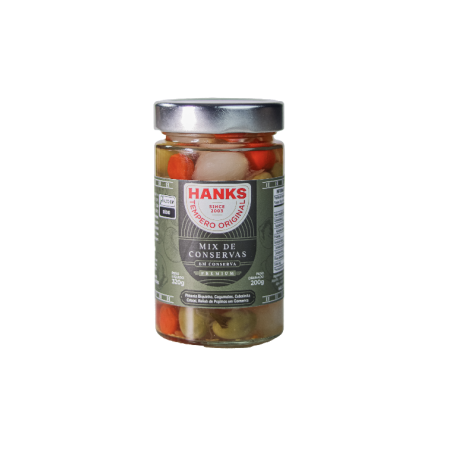 Vegetais Conserva Hanks 200g 