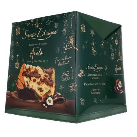 PANETONE STA EDWIGES AVELÃ GOTAS DE CHOCOLATE 500G 360-22
