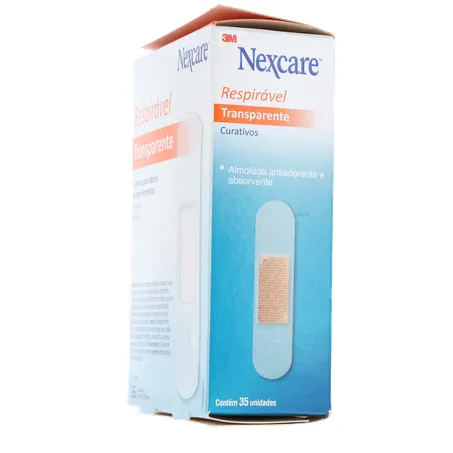 Curativo Nexcare Transparente Caixa 35un 
  360-25