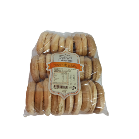 DELICIAS CASEIRAS BISCOITO POLVILHO 450G