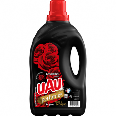 LAVA ROUPAS LIQ ROSAS/SEDUCAO UAU 3LT