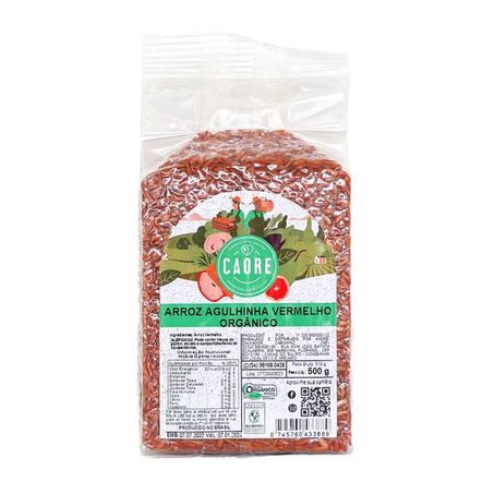 Arroz Vermelho Orgânico 500g