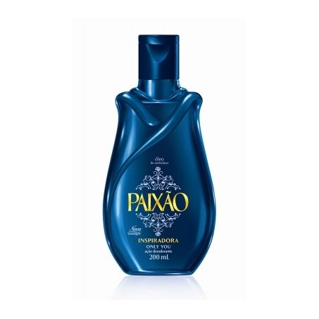 Loção Hidratante Paixão Inspiradoras Rosas Brancas com Óleo de Amêndoas Frasco 200ml