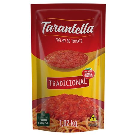 Molho tarantella 1.02kg tradicional sc
