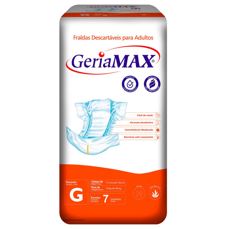 FRALDA ADULTO GERIAMAX G 8UN
