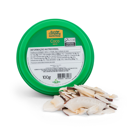 Coco Seco Natural Euro Company 100G