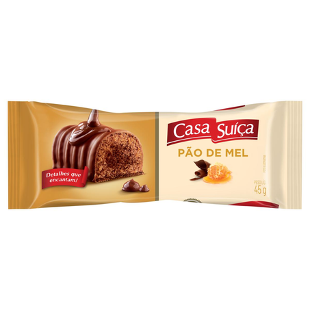 Pão de Mel Casa Suíça 45g