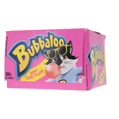 Chicle Bubbaloo Tutti Frutti 60 Unidades 5g 360-11