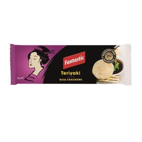 Biscoito de arroz fantastic teriaki 100g