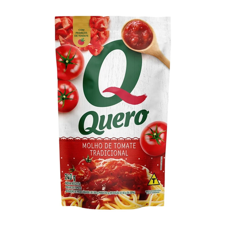 MOLHO DE TOMATE QUERO TRADICIONAL 240G