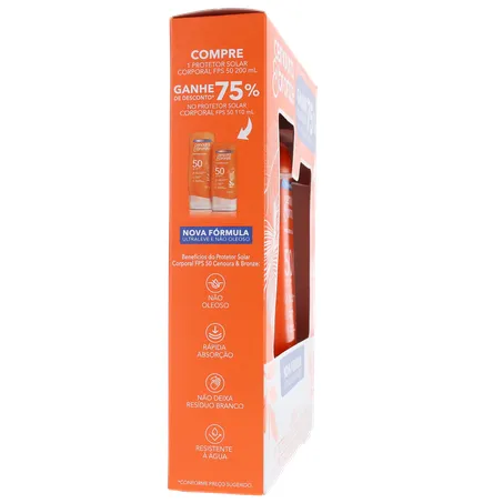 Protetor solar corporal cenoura e bronze 360-28