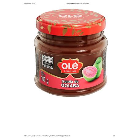 GELEIA OL GOIABA POTE 160G