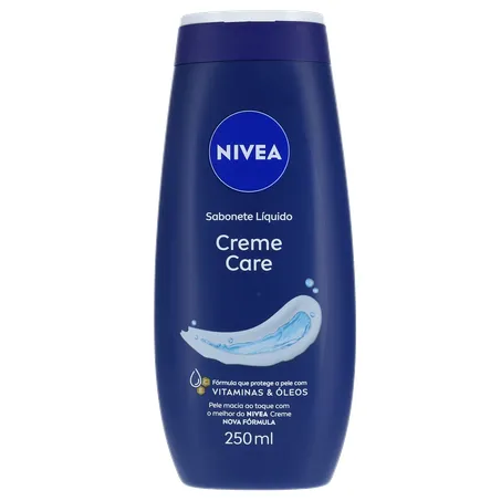 Sabonete Líquido Nivea Creme Care Embalagem 250ML