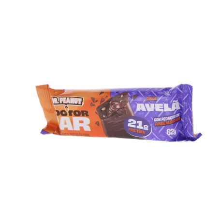 Barra de Proteína Doctor Bar Avelã 62G 360-3