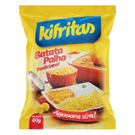 Batata palha tradicional kifritas 80g