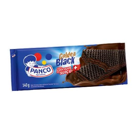 WAFER GOLDEN BLACK PANCO CHOCOLATE 140G