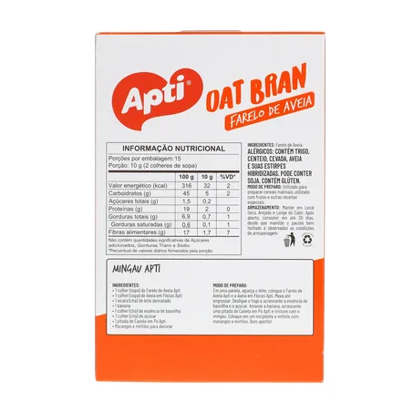 Farelo Aveia Apti 150g Oat Bran  360-2
