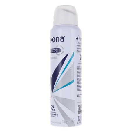 Desodorante Aerosol Rexona Women sem Perfume 150ml 360-6