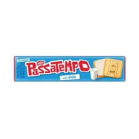 Biscoito nestlé passatempo leite pacote 130g