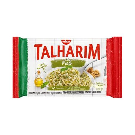MACARRAO NISSIN TALHARIM 99G PESTO 