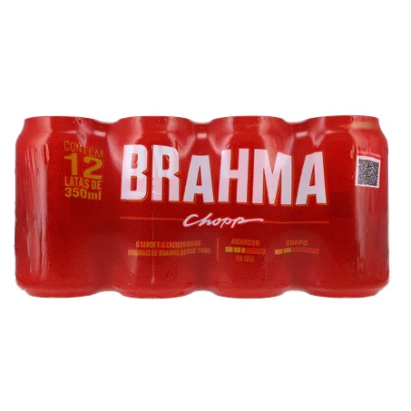 CERVEJA BRAHMA 350ML 12UN 360-0