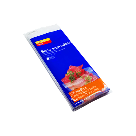 Saco Hermético Cozinha Fácil Tam. 27cmx31cm