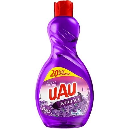 Limpaza uau leve 1l pague 800ml lavanda e conforto