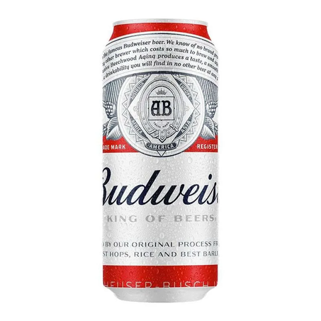 Cerveja Budweiser Lata 473ml