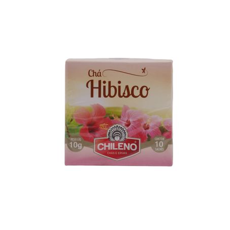 Chá de Hibisco Chileno Caixa com 10un - 10gr 360-30
