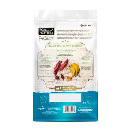 Biscoitos Fórmula Natural Dog Biscuits para Cães de Adultos de Mini e Pequeno Porte Sabor Batata Doce 250g 360-1