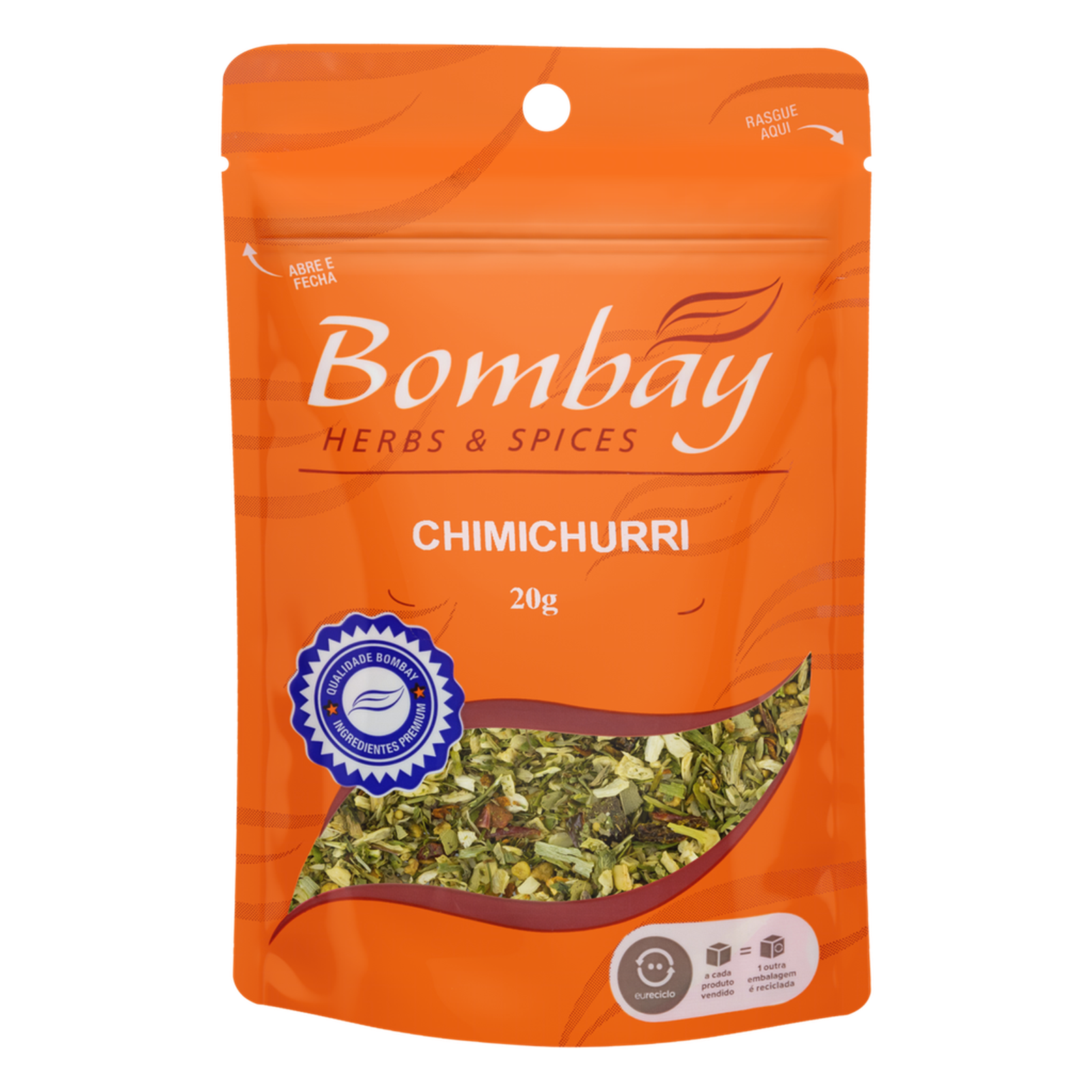 Vila das frutas - Chimichurri Bombay Herbs & Spices Pouch 20g