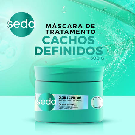 Máscara de Tratamento Seda Cachos Definidos 300g 360-2
