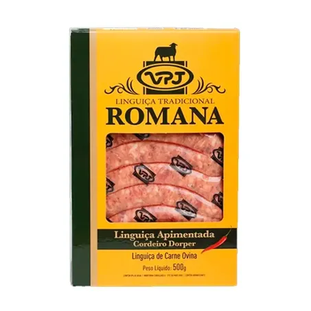 Linguica De Cordeiro Apimentada