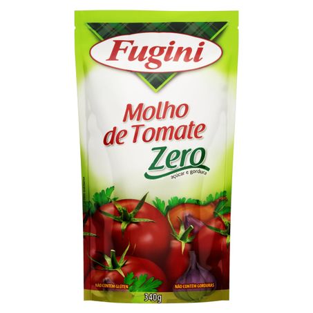 Molho de tomate zero açúcar fugini sachê