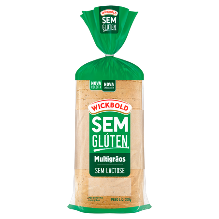 Pão Wickbold Grãos sem Glúten 300g