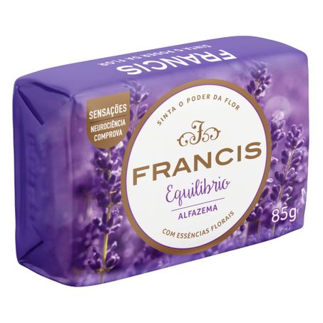 SABONETE FRANCIS ALFAZEMA LILAS 85G 360-2