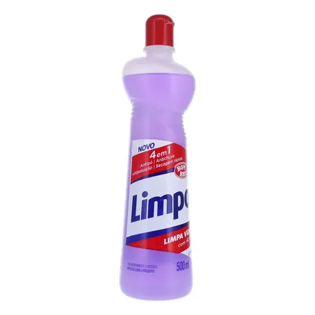 Limpa Vidros Limpol com Álcool Squeeze 500ml 360-34