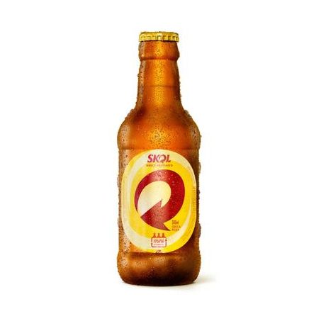 Cerveja Skol Garrafa Retornável 300ml 12unidades