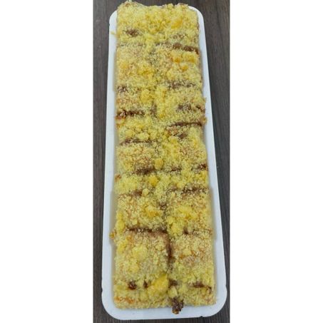 Cuca cake recheada doce de leite