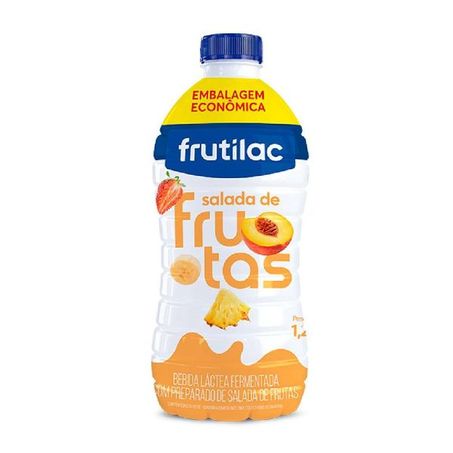 Bebida Láctea Salada de Frutas Frutilac Garrafa 1200g