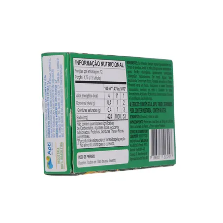 CALDO DE LEGUMES EM CUBO APTI 57G 360-12