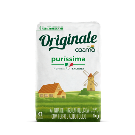 Farinha de Trigo Coamo Originale Puríssima 1Kg