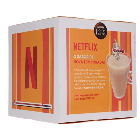CAFÉ CÁPSULA DOLCE GUSTO CAPPUCCINO NETFLIX C/10 360-24