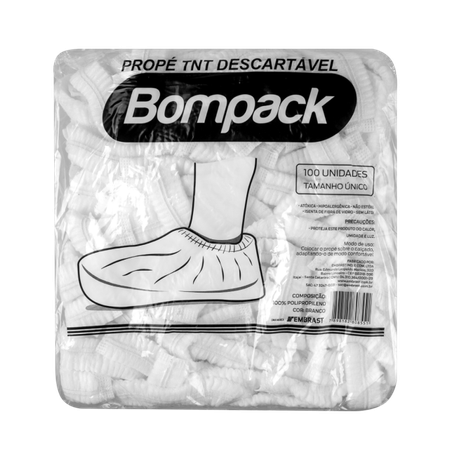 PROPE EM TNT BRANCO BOMPACK C/100UN