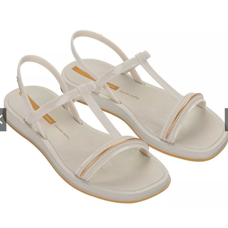 SANDALIA IPANEMA GLOW BAS.FEM.ADULTO BEGE CLARO