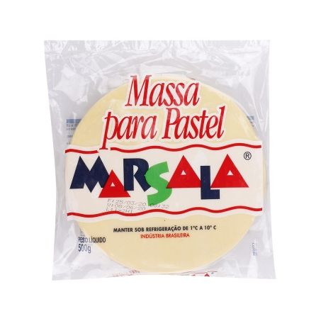 MASSA PASTEL MARSALA DISCO GRANDE 500G