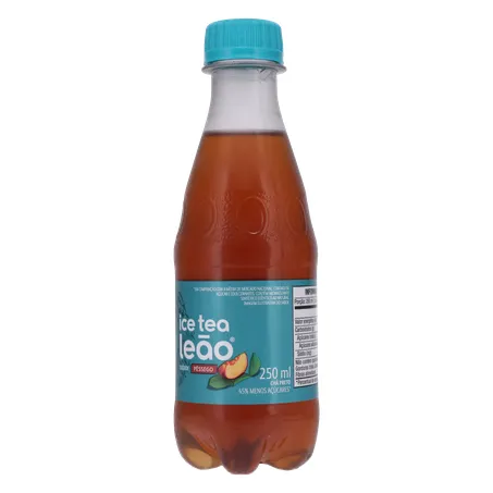 Chá Preto Ice Tea Leão Pêssego Pet 250ml 360-4